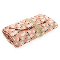 Kaukko Roll Art Kalem Çantası K2189 Somon Çiçekli