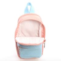 Kaukko Shine Junior Bag Kalem Çantası K2196 Simli Somon