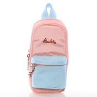 Kaukko Shine Junior Bag Kalem Çantası K2196 Simli Somon