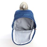 Kaukko Shine Junior Bag Kalem Çantası K2197 Simli Lacivert