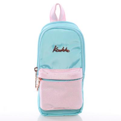Kaukko Magical Junior Bag Kalem Çantası K2202 Simli Turkuaz