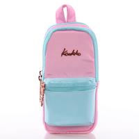 Kaukko Leather Junior Bag Kalem Çantası K2216 Rugan Pembe