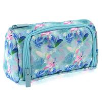 Kaukko Plump Kalem Çantası K2218 Blue Flamingo