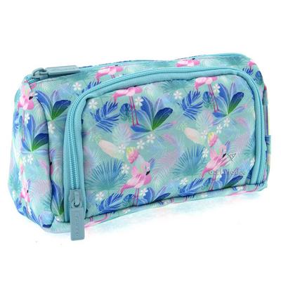 Kaukko Plump Kalem Çantası K2218 Blue Flamingo