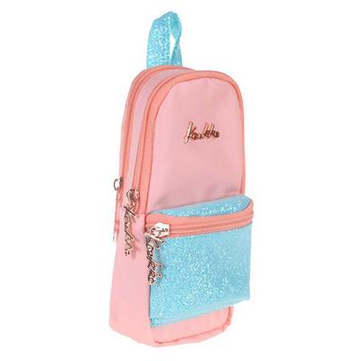 Kaukko Magic Dreams Junior Bag Kalem Çantası K2287 Simli Somon