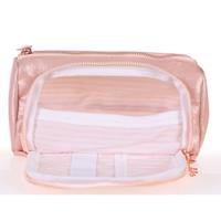 Kaukko Sparkle Plump Kalem Çantası K2306 Somon