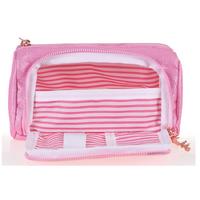 Kaukko Sparkle Plump Kalem Çantası K2307 Pembe