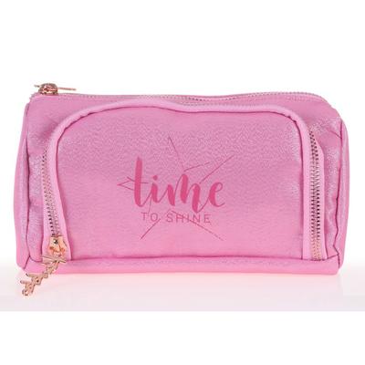 Kaukko Sparkle Plump Kalem Çantası K2307 Pembe