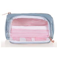 Kaukko Sparkle Plump Kalem Çantası K2308 Gri