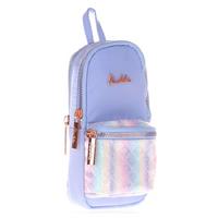 Kaukko Bright Junior Bag Kalem Çantası K2465 Kapitone Floral Mavi