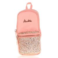 Kaukko Bright Junior Bag Kalem Çantası K2467 Taşlı Somon