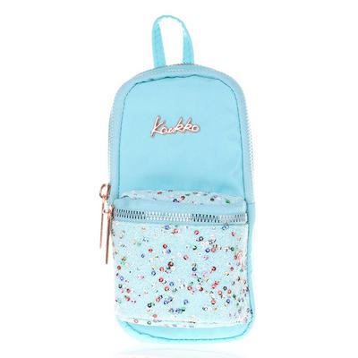 Kaukko Magic Dreams Junior Bag Kalem Çantası K2487 Taşlı Pullu Turkuaz