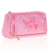 Kaukko Sparkle Plump Kalem Çantası K2525 Pembe