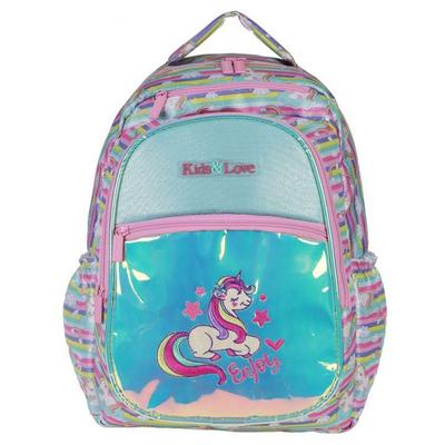 Kaukko Kids&Love Unicorn Sırt Çantası L5065 Aynalı Simli