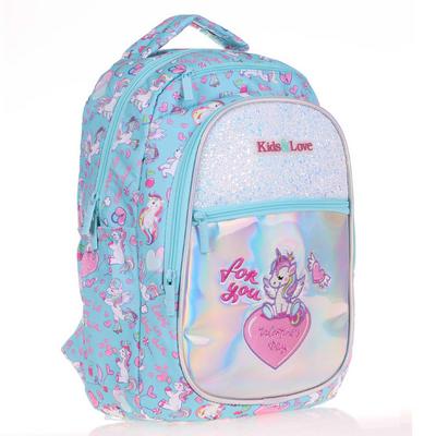 Kaukko Kids&Love Sırt Çantası L5094 Aynalı Taşlı Unicorn