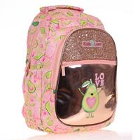 Kaukko Kids&Love Sırt Çantası L5096 Aynalı Taşlı Avocado