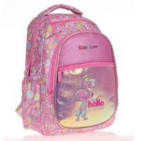 Kaukko Kids&Love Sırt Çantası L5098 Aynalı Simli Flamingo