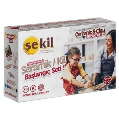 Şekil Seramik Kil Başlangıç Seti