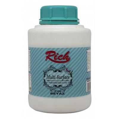 Rich Professional Multi Surface Akrilik Boya 1250Cc 0120 Beyaz