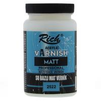 Rich Professional Kokusuz Su Bazlı Mat Vernik 250Cc