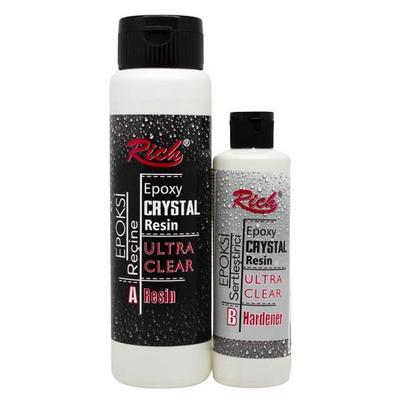 Rich Kristal Ekstra Şeffaf Epoksi Reçine Seti 500+250Cc