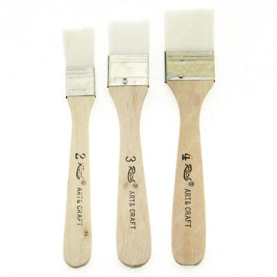 Rich Ekonomik 3'Lü Fırça Seti Beyaz Kıl