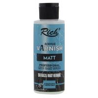 Rich Professional Kokusuz Su Bazlı Mat Vernik 120Cc