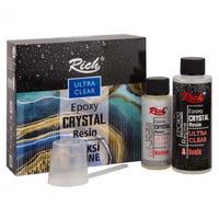 Rich Kristal Ultra Şeffaf Epoksi Reçine Seti 120+60Cc