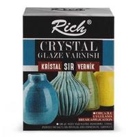 Rich Crystal Glaze Varnish Kristal Sır Vernik Set 60Cc