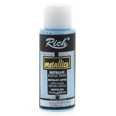 Rich Metallics Akrilik Boya 60Cc 15864 Bebek Mavi