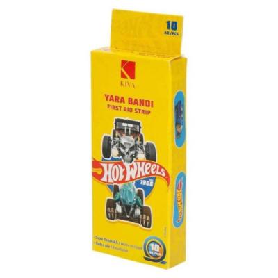 Kiva Yara Bandı 10'Lu Paket Hot Wheels