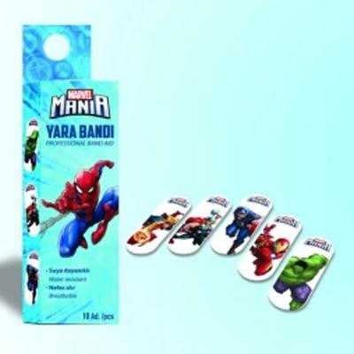 Marvel Mania Yara Bandı 10'Lu Karışık Paket