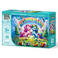 Art Puzzle 25 Parça Yapboz 35037 Pegasus Ve Gökkuşağı