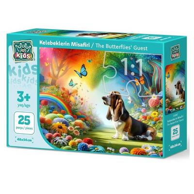 Art Puzzle 25 Parça Yapboz 35047 Kelebeklerin Misafiri