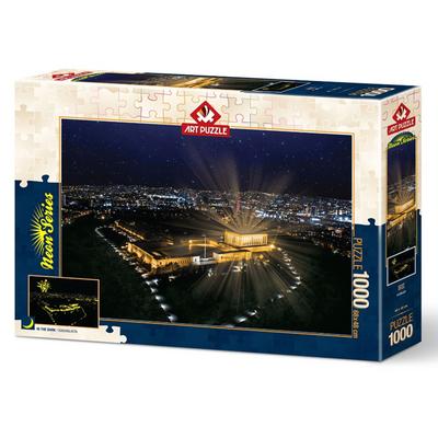 Art Puzzle 1000 Parça Neon Karanlıkta Parlayan Yapboz 5237 Anıtkabir