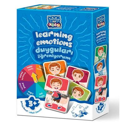 Art Kids Duyguları Öğreniyorum Eğitici Puzzle