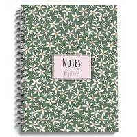 My Mia Art Mıa-001 Sert Kapaklı Spiralli Defter 17X24 192 Sayfa Çizgili Starflower-Big