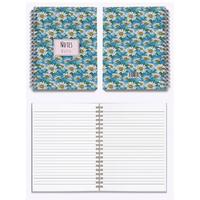 My Mia Art Mıa-001 Sert Kapaklı Spiralli Defter 17X24 192 Sayfa Çizgili Daisy-Big