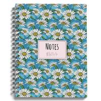 My Mia Art Mıa-001 Sert Kapaklı Spiralli Defter 17X24 192 Sayfa Çizgili Daisy-Big