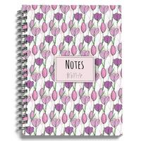 My Mia Art Mıa-001 Sert Kapaklı Spiralli Defter 17X24 192 Sayfa Çizgili Tulip-Big