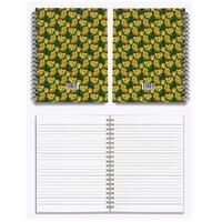 My Mia Art Mıa-001 Sert Kapaklı Spiralli Defter 17X24 192 Sayfa Çizgili Magnolia-Big