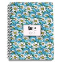 My Mia Art Mıa-002 Sert Kapaklı Spiralli Defter 14X20 192 Sayfa Çizgili Daisy-Midi