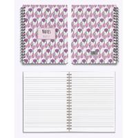 My Mia Art Mıa-002 Sert Kapaklı Spiralli Defter 14X20 192 Sayfa Çizgili Tulip-Midi