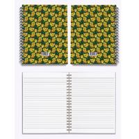 My Mia Art Mıa-002 Sert Kapaklı Spiralli Defter 14X20 192 Sayfa Çizgili Magnolia-Midi