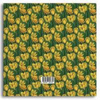 My Mia Art Mıa-004 Kenar Baskılı Kare Defter 16X16 120 Sayfa Sarı Manolya