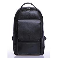 Us Polo 21565 Deri Sırt Çantası Siyah