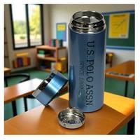 Polo 25018 Paslanmaz Çelik Termos Matara 500Ml Mavi