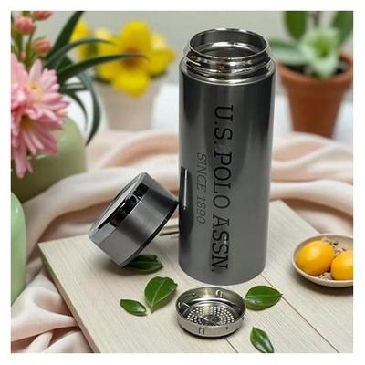 Polo 25019 Paslanmaz Çelik Termos Matara 500Ml Gri