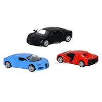 Canem Metal Çek Bırak Araba 6632-40Sm Bugatti Kapıları Açılır