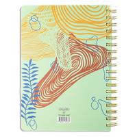 Denden Dd-001 Redactar Karton Kapaklı Defter 17X24 224 Sayfa Yeşil